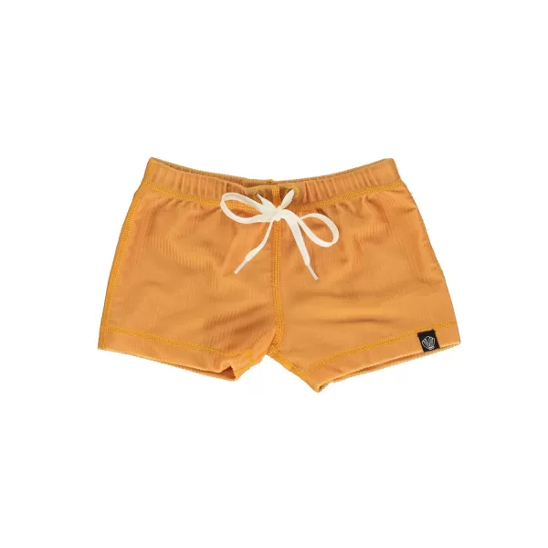 GOLDEN RIBBED SWIMSHORT